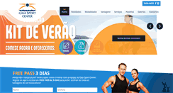Desktop Screenshot of gaiasportcenter.com